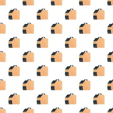 Welding machine repeating pattern for industrial background Stock Illustration