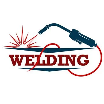 Welding machine symbol for the welder Stock Illustration