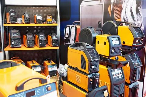 Welding machines Stock Photos