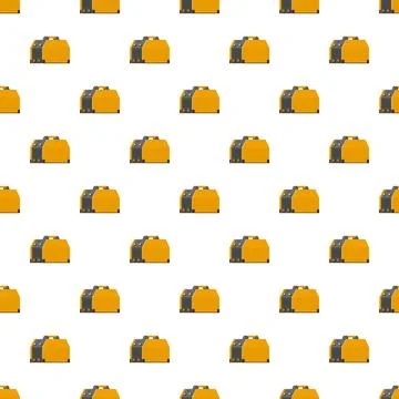 Welding machines seamless pattern for industrial background design Stock Illustration