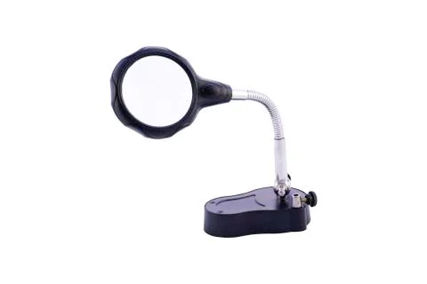 Welding magnifier on white background Stock Photos