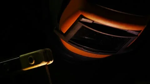 Welding man Stockbeeldmateriaal 10754681