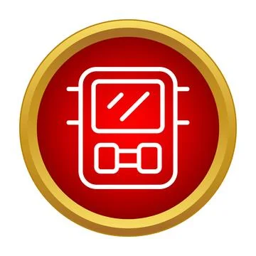 Welding mask icon representing industrial safety equipment Stock Illustration