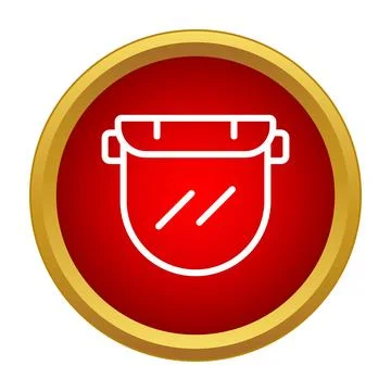 Welding mask icon showing personal protection equipment Stock Illustration