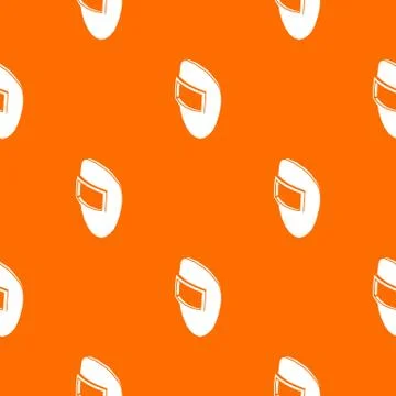 Welding mask pattern vector orange Stock Illustration