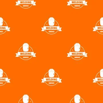 Welding mask pattern vector orange 스톡 일러스트