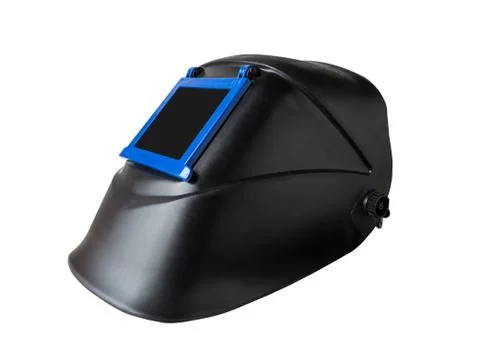Welding mask on white background Stock Photos
