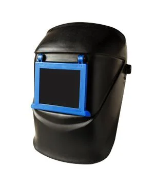 Welding mask on white background Stock Photos