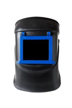 Welding mask on white background Stock Photos
