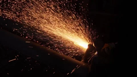 Welding master Stock Footage 136466992