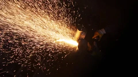 Welding master Video stock 136469393