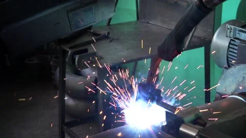 Welding master Stock Footage 136477141