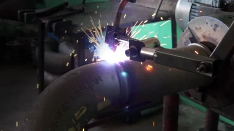 Welding master Stock Footage 136508405