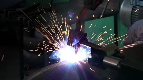 Welding master Stock Footage 136508640