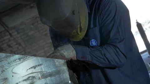 Welding Metal Stock Footage 138498779