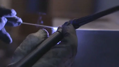 Welding Metal Work 4k 4 Stock Footage 123170058