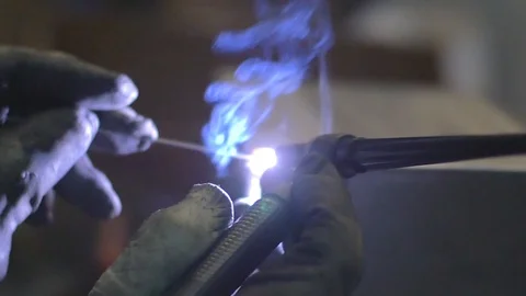 Welding Metal Work 4k 5 Stock Footage 123170059