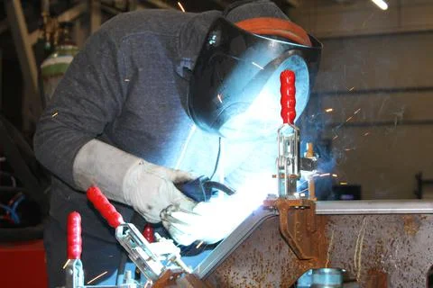 Welding mig mag Stock Photos