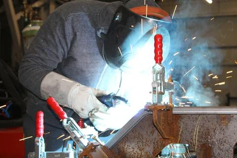Welding mig mag Stock Photos