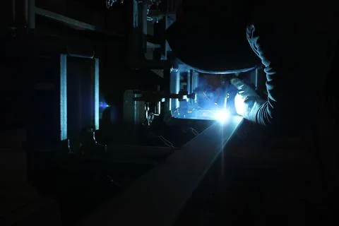 Welding mig mag Stock Photos