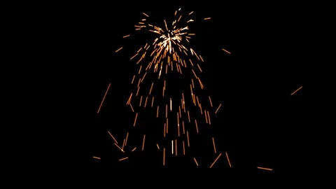 Welding Particles Falling On A Black Background Stock Footage 76466149