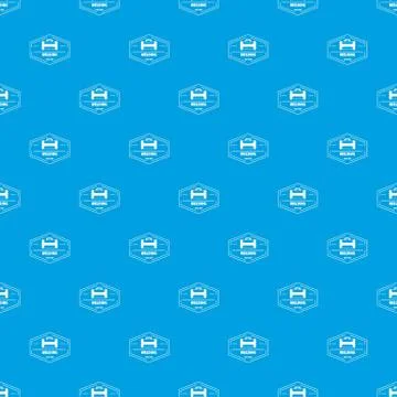 Welding pattern vector seamless blue Stock Illustration