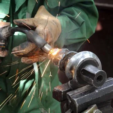 Welding Stockfoto's