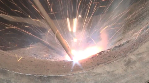 Welding of pipes Vidéo 33702142