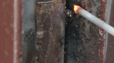 Welding process Stock Footage 51219496