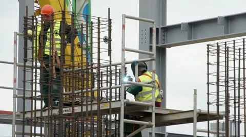 Welding process. 動画素材 51353364