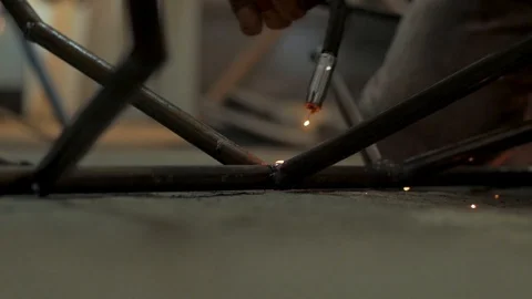 Welding process Stock Footage 105608222