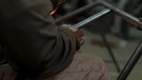 Welding process Stock Footage 105608751