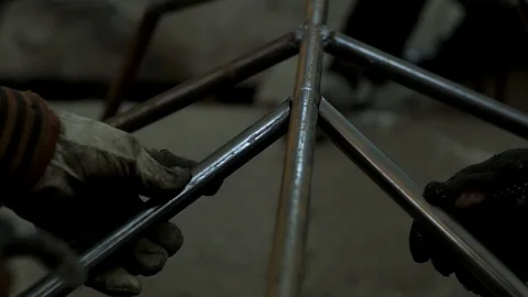 Welding process Stock Footage 105608820