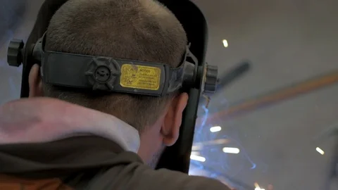 Welding process Stock Footage 105608833