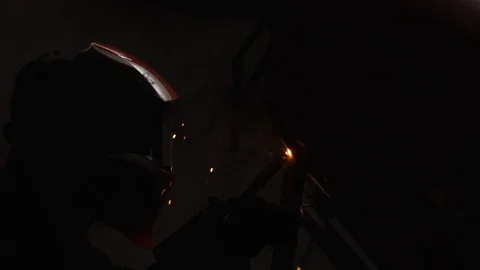 Welding process Stock Footage 109861922