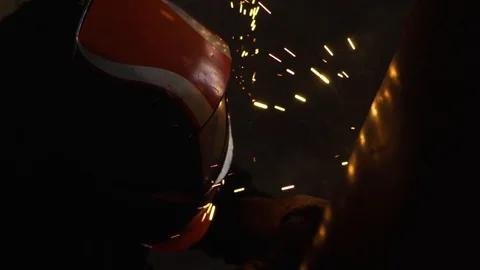 Welding process Stock Footage 109862558