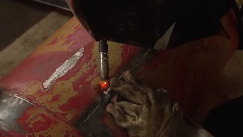 Welding process Stock Footage 109865509