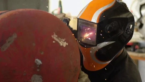 Welding process Stock Footage 109866483