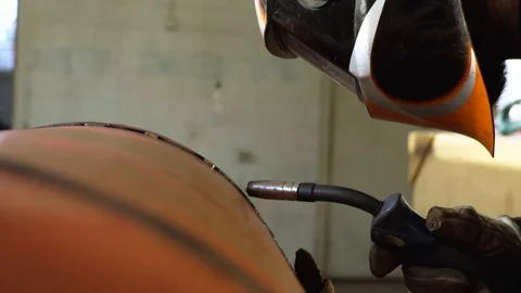 Welding process Stock Footage 109866948