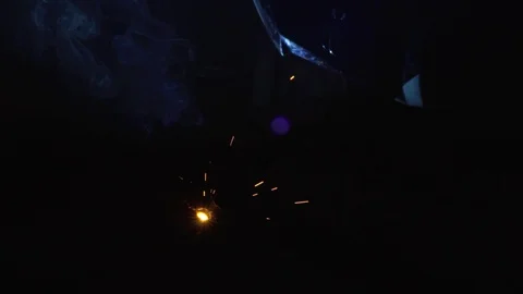 Welding process Stock Footage 109868016