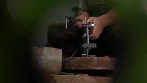 Welding process Video stock 221880697