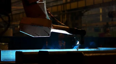 Welding robot 12 動画素材 8550363