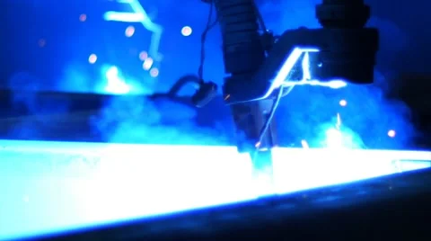 Welding robot 3 Stock Footage 8550329