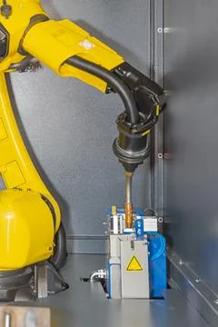 Welding Robotic Arm Stock Photos