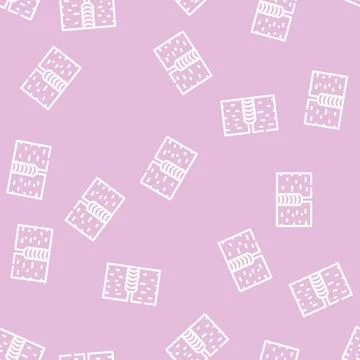 Welding seam line vector seamless pattern イラスト素材