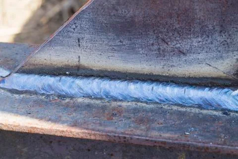 Welding seam Stock Photos