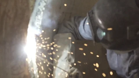 Welding slow motion Video stock 82401452