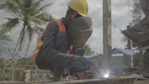 Welding Slow Motion Video stock 128041480