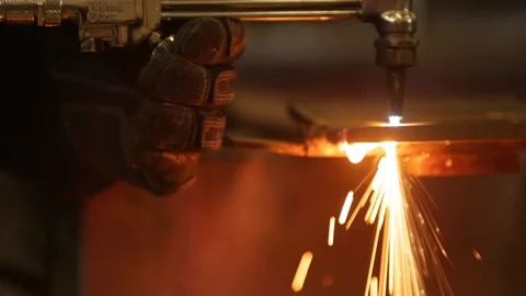 Welding Sparks 2 Stock Footage 123382000