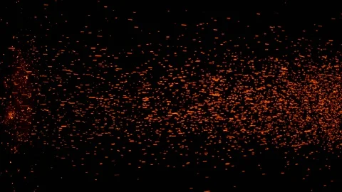 Welding sparks spraying horizontally Stockbeeldmateriaal 121627136